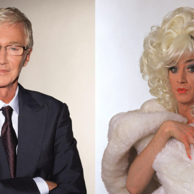 Images of Paul O'Grady and Lily Savage