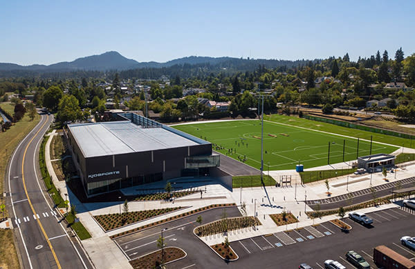 Civic Park Aerial