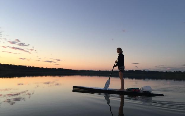 Vancouver Lake Paddleboarding