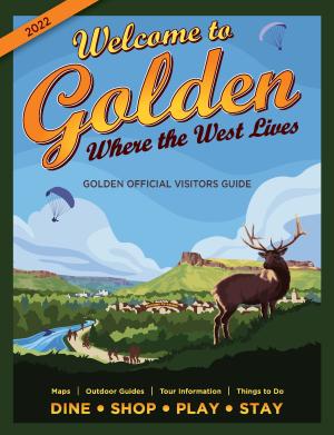 Cover Illustration of Golden Official Visitors Guide 2022