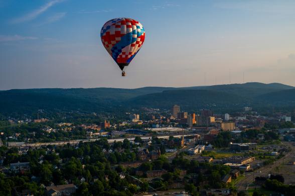 Binghamton New York — Spiedie Fest, the city's signature food festival