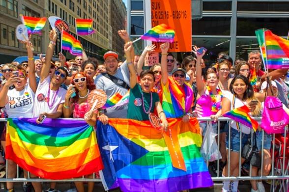 New York City Pride March draws crowd of thousands in Manhattan