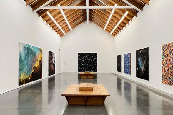 Parrish Art Museum Gallery inside the Parrish Art Museum