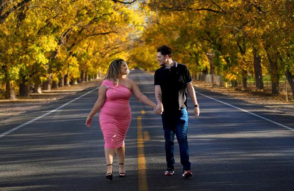 Stahmann Farms Fall Couple