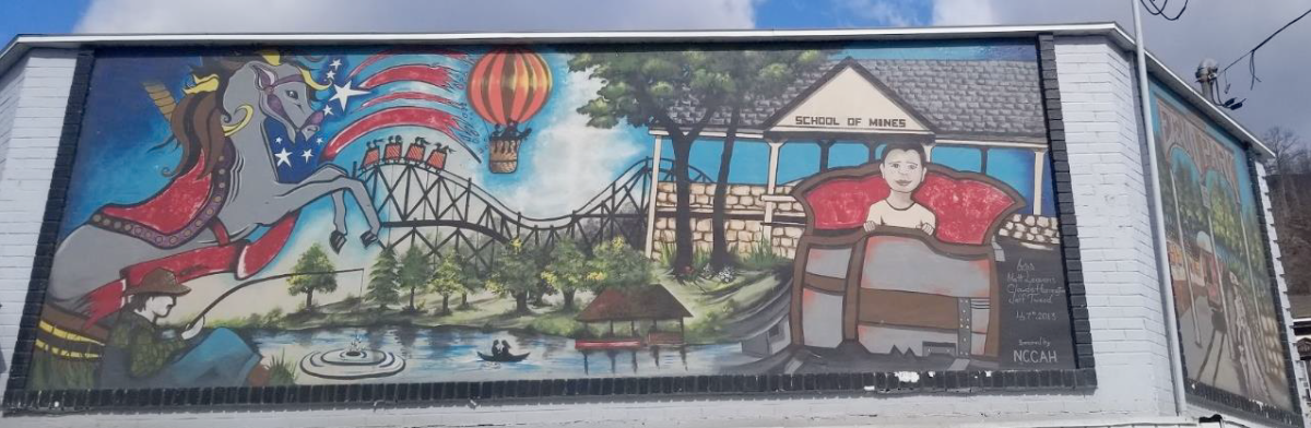 Edgewood Park Shamokin Mural 2