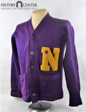Basketball Letterman Sweater from New Haven High School.