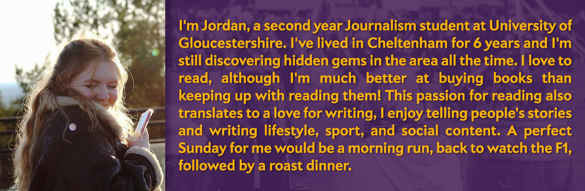 Jordan Renwick, University of Gloucestershire Student