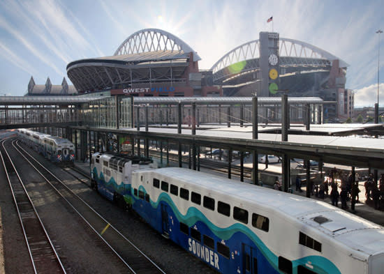 Sounder Train in Seattle