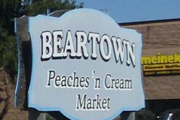 Beartown sign