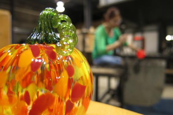 Make-Your-Own Glass Pumpkin