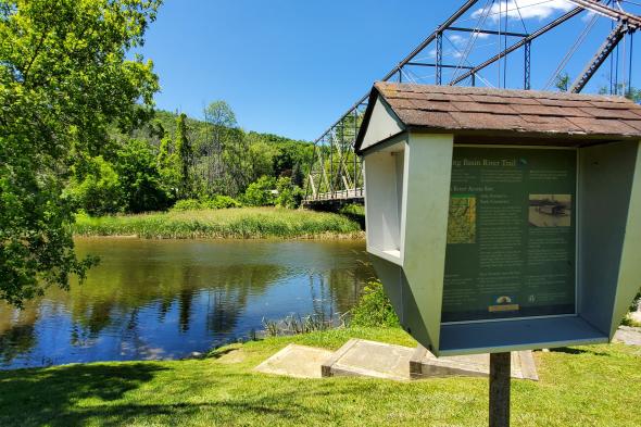 Cohocton River Wood Bridge Boat Launch