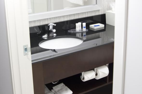 Bath Room Vanities All Have Granite Counter Tops
