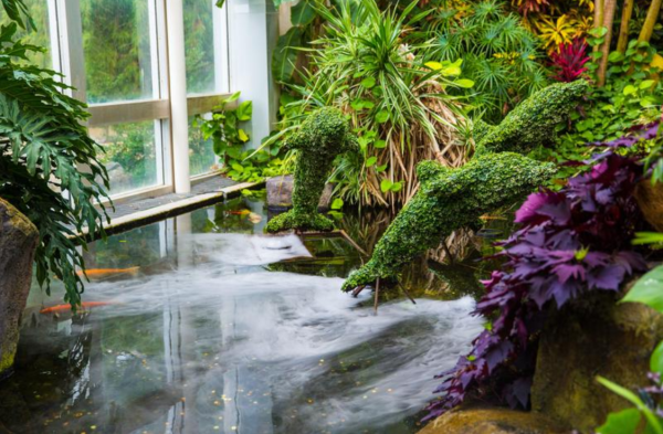 Exhibits at Franklin Park Conservatory and Botanical Gardens