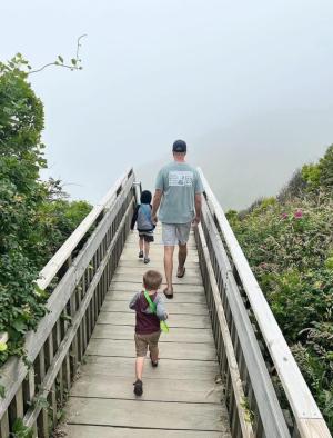 A Family at the Bluffs