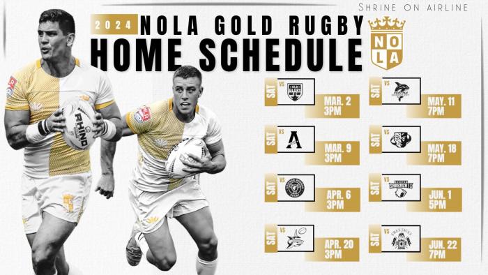 2024 Nola Gold Home Schedule