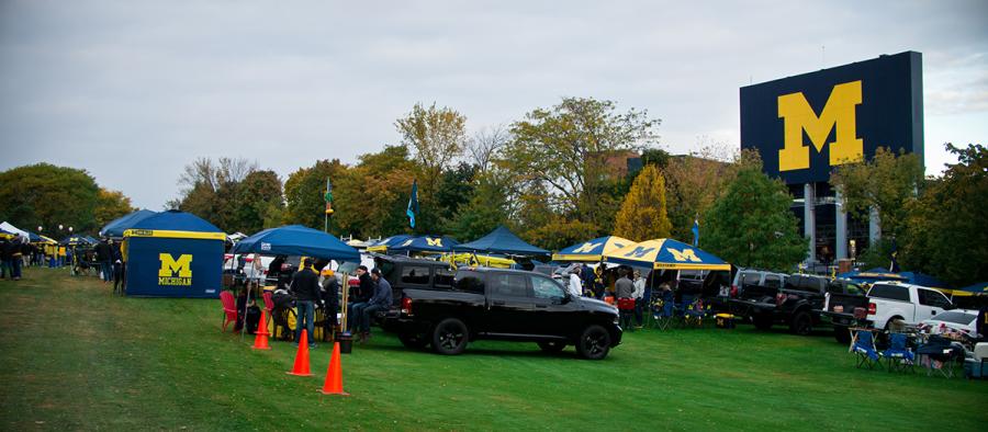 U-M Football Tailgating