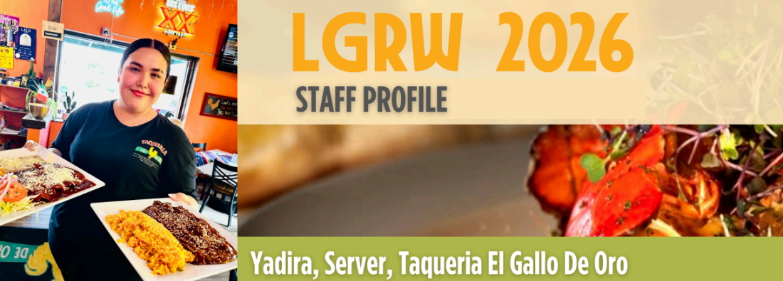 Staff profile header image for the server Yadira at the Taqueria El Gallo De Oro