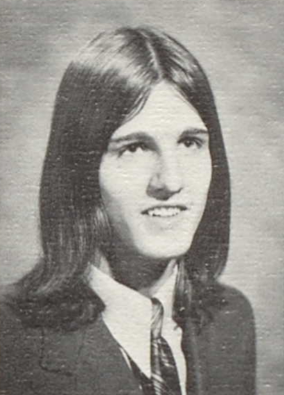 Jimmy LaFave Stillwater High School Yearbook Photo - 1973