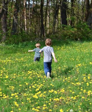 Kids Running