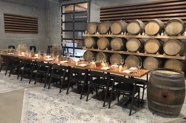 Private dinner at Civic Winery & Wines