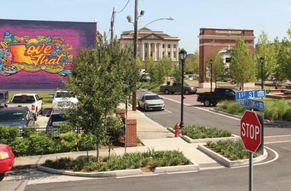 Downtown Gretna Mural