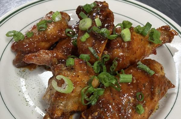 Green Hill Diner in Morgantown doesn't mess around when it comes to quality food - check out these General Tsos chicken wings!