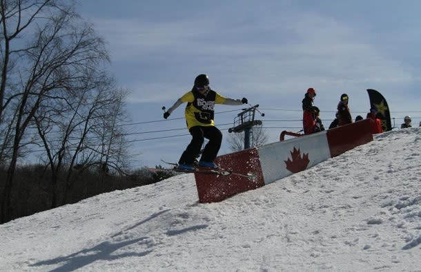 snowboarding at Boler