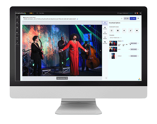 Simpleview DAM powered by Cloudinary - save asset to Simpleview CMS