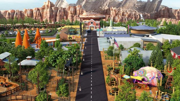 Disney California Adventure® Park, Cars Land, Disneyland® Resort