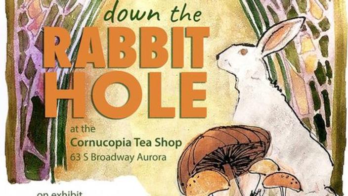 Down the Rabbit Hole- At Artist Alley by artist Cherylyn Gnadt