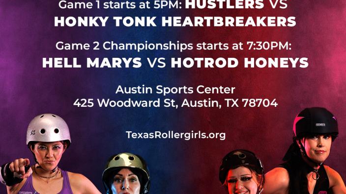 Texas Rollergirls Doubleheader Championship | Austin, TX