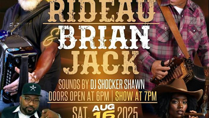 Zydeco Boots and Dukes! Performing live Brian Jack and Step