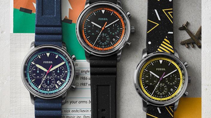 Fossil best sale watch station
