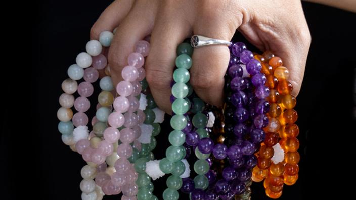 Mother's Day Crystal Bracelet Bar