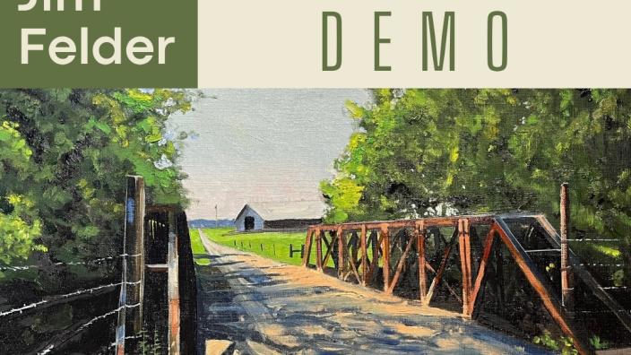 Plein Air Painting Demo with Jim Felder