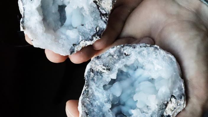 Geode Cracking at Frazier Festival