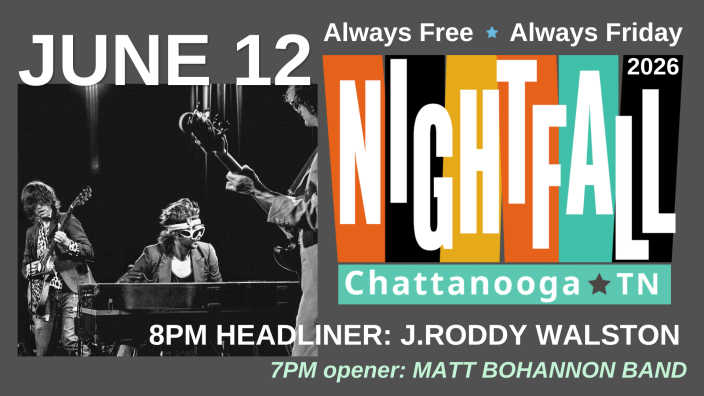 Nightfall Free Summer Concert Series: MATT BOHANNON BAND / J. RODDY WALSTON