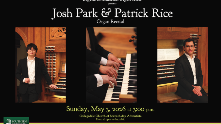 Duo Organ Recital at Southern Adventist University