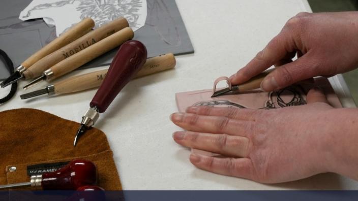 Linoleum Carving Tools - National Artcraft