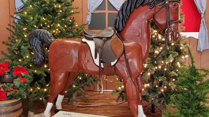 Clydesdale rocking horse store