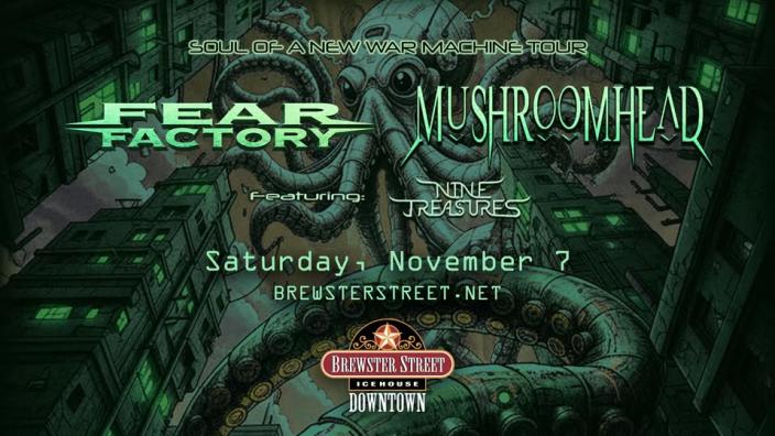 FEAR FACTORY/ MUSHROOMHEAD co-headline SOULS OF A NEW MACHINE TOUR — event imagery