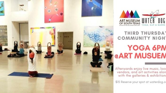 Third Thursday Yoga at The Art Museum — event imagery