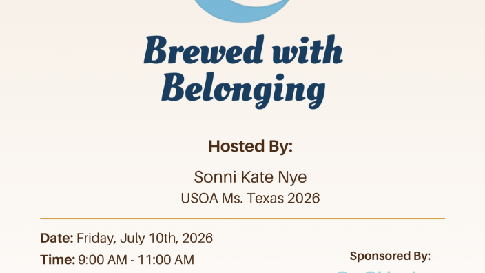 Brewed With Belonging — event imagery