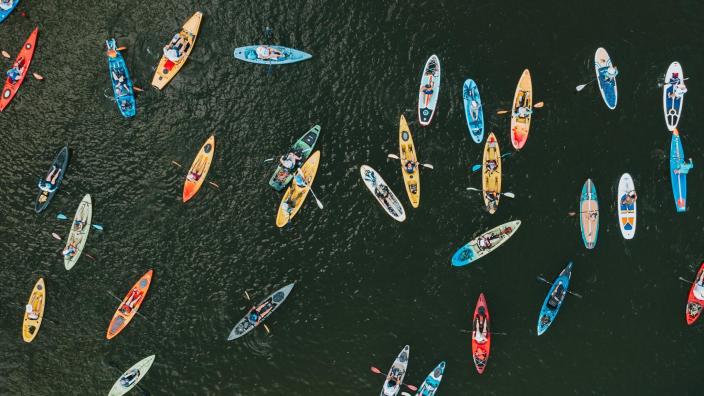 Paddle For Parkinson's — event imagery