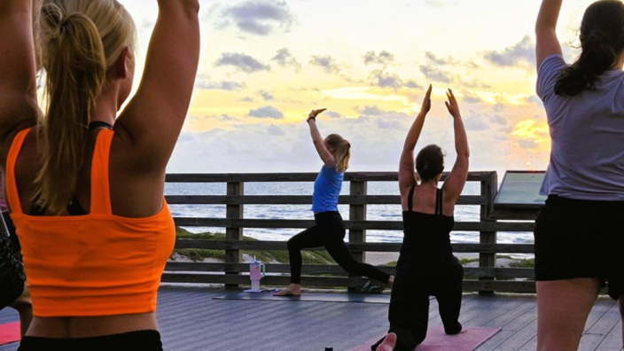 Sunrise Yoga — event imagery