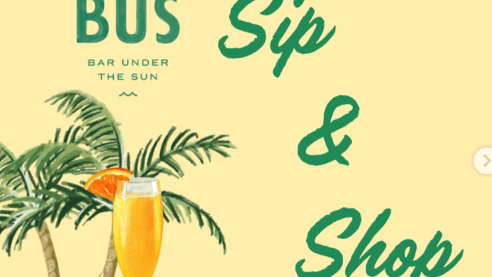 BUS Sip & Shop — event imagery