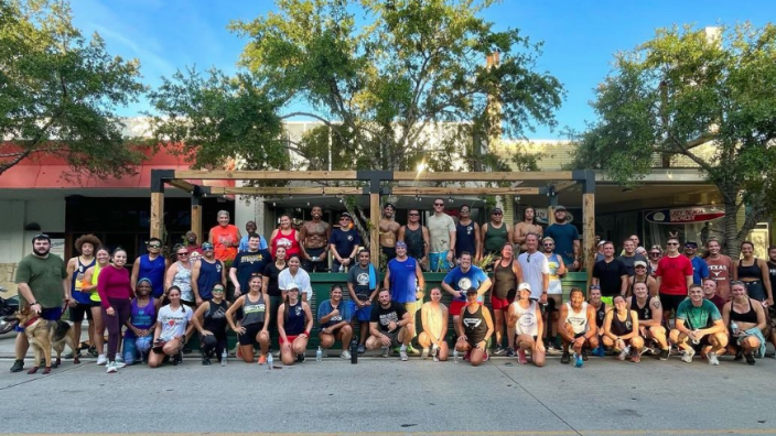 Downtown Run Club — event imagery