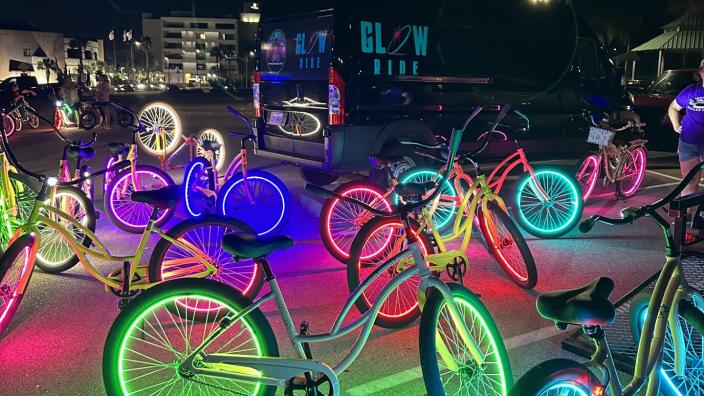 Glow ride bike light discount