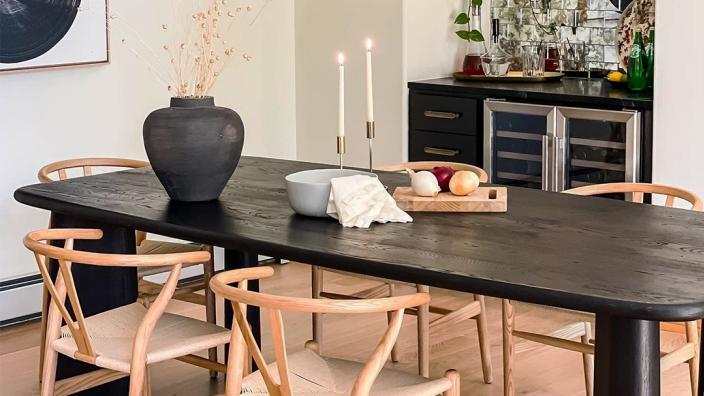 Crate and barrel bentwood chairs cheap