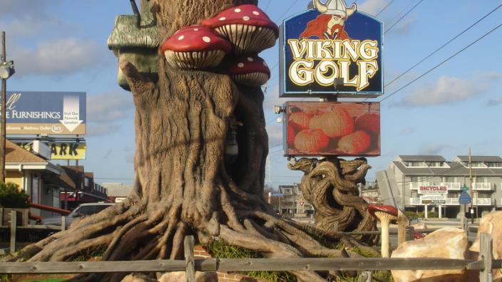 アリーナ　キャロラインウィングバーグ Ropes Course at Bavarian Inn in Frankenmuth - RCI Adventure Products